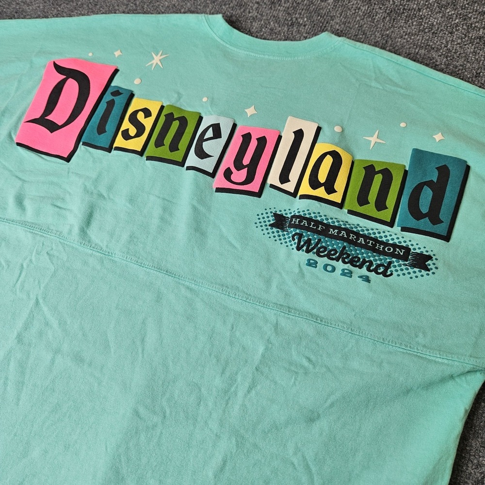 NWT Disneyland Half Marathon Spirit Jersey 2024 Run Disney Minnie Pluto Large